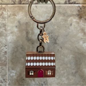 Kate Spade Gingerbread Keychain